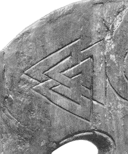 Значение символа валькнут в скандинавской мифологии и скандинавский знак валькнут и его значение, внешний вид и конструкция